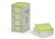 3M 654-Rtp Post-It Recycled Notes 76 X 76Mm Assorted Pastels Pack 16