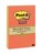 3M 660-3Ssnrp Post-It Super Sticky Notes Recycled 98 X 149Mm Farmers Market Colours Pack 3