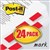 3M 680-1-24Cp Post-It Flags Cabinet Pack Red Pack 24