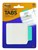 3M 687A3 Post-It Note Taking Tabs 76.2 X 88.9Mm Aqua Pack 10 Sheets