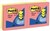 3M R330-An Post-It Popup Notes 76X76Mm Assorted Neon Pack 6