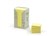 3M 653-Rty Post-It Recycled Notes 36 X 48Mm Yellow Pack 24