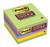 3M 6756Ssuc Post-It Super Sticky Notes Lined 98 X 98Mm Jewel Pop Assorted Colours Pack 6
