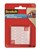 3M 108-Sml Scotch Removable Mounting Squares 12.7 X 12.7Mm Pack 16