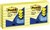 3M R335-Yl Post-It Popup Notes 76X76Mm Ruled Yellow Pack 6