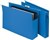 Marbig Expanding Suspension Files Foolscap Blue Box 20