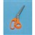 Marbig Office Scissors Orange Handle 215Mm