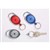 Rexel Retractable Key Holder Snap Lock Red