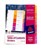 Avery 920120 L7411-5 Readyindex Dividers Parts 1-5