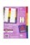 Avery 920145 L7411-5 Readyindex Dividers Pp Multicolour 1-5 Tabs