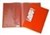 Colby H-253A-10 Harlequin Display Book With Insert Covers A4 10 Pocket Orange