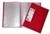 Colby H-253A-20 Harlequin Display Book With Insert Covers A4 20 Pocket Red