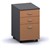 Ddk Accent 2 Drawer And File Mobile Pedestal 406 X 510 X 670Mm IsBeech