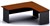 Ddk Accent Radial Workstation 2 Piece Right Hand Return 1800 X 750  1800 X 600 X 725Mm IsCherrywood