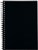 Spirax 512 Hard Cover Notebook A4 297 X 210Mm Black 200 Page