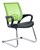 Deuce Visitors Chair Black/Lime