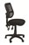 Rapidline Em300 Mesh Chair Medium Back Fabric Seat Black