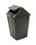 Italplast I 180Blk Plastic Waste Bin 32 Litre Black