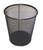Italplast I 341 Tidy Bin Round Wire Mesh 15L Black
