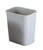 Jastek Plastic Waste Bin 26.5 Litre Rectangular Grey