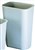 Jastek Plastic Waste Bin 39 Litre Rectangular Grey