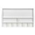 Esselte Wow Drawer Tidy Pearl White