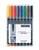 Staedtler Lumocolor Permanent Markers Fine 0.6Mm Wallet 8