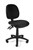 Ys Design Ys07 Task Chair Medium Back No Arms Black