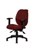 Ys Design Sarah Operators Clerical Chair High Back With Arms Burgundy