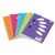 Marbig Colourhide Notebook 5 Subject Side Open A4 250 Page
