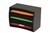 Marbig Organiser Wooden Desktop 6 Tier Black
