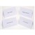 Rexel Name Plates Small 92 X 56Mm Pack 50