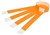 Rexel Tyvek Wristbands With Serial Number Fluoro Orange Pack 100