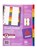 Avery 920147 L7411-10 Readyindex Dividers Pp Multicolour 1-10 Tabs