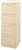 Brownbuilt Legato 4 Drawer Filing Cabinet Wild Oats