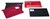 Bantex Pvc Zip Case 290 X 380Mm Red