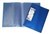 Colby H-253A-10 Harlequin Display Book With Insert Covers A4 10 Pocket Blue