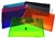 Colby Pop Foolscap Polywally Wallet Assorted Pack 12