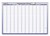 Writeraze Perpetual Year Planner Qc 700X1000Mm