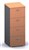 Ddk Accent Filing Cabinet 4 Drawer 465 X 505 X 1200Mm Is/Beech