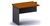 Ddk Accent Fixed Empty Desk Return 900 X 600 X 725Mm Is/Cherrywood