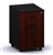 Ddk Accent 2 Drawer And File Mobile Pedestal 406 X 510 X 670Mm Redgum/Black