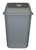 Italplast I 182 Swing Top Bin Heavy Duty 42 Litre Grey