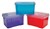 Italplast I 307Tpr 32 Litre Tint Purple Storage Box With Transparent Lid