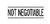 Deskmate Pre-Inked Stamp Not Negotiable Black