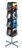 Deflect-O 58021 Floor Stand Deluxe Rotating A4 X 16