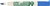 Artline Eco-Green Permanent Marker Chisel 5Mm Blue