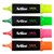 Artline Vivix Highlighters Chisel 2 X 5Mm Assorted Wallet 4
