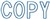 Xstamper 1006 Message Stamp Copy Blue