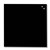 Naga Glassboard Medium Cube 45 X 45Cm Black